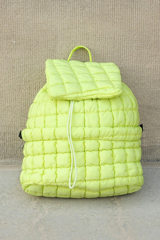 Blake Quilted Puffer Backpack