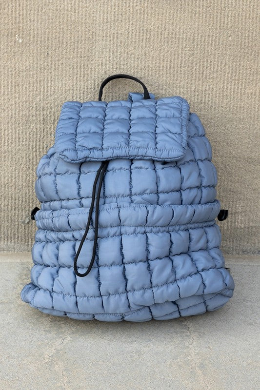 Blake Quilted Puffer Backpack