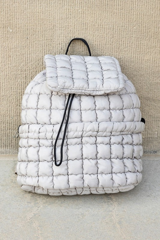 Blake Quilted Puffer Backpack