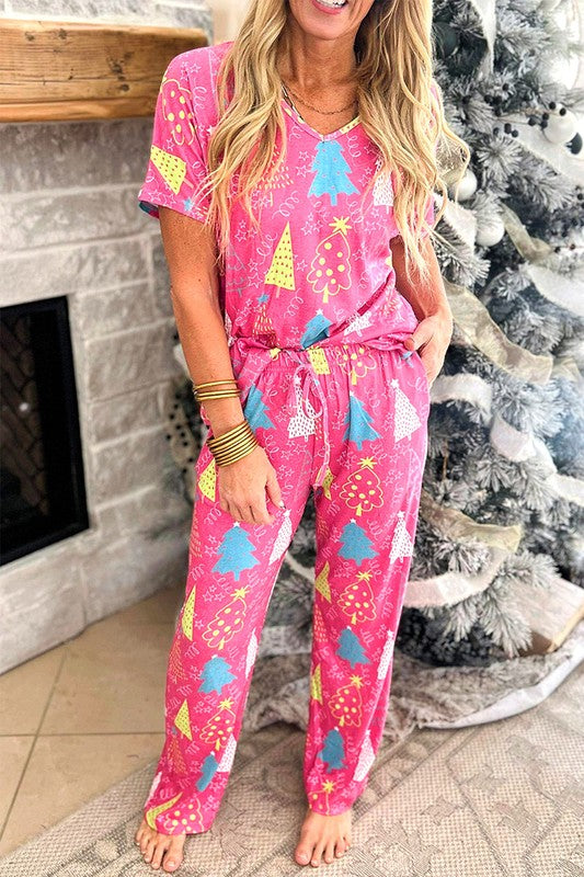 Pinkmas Lounge Pajama Set