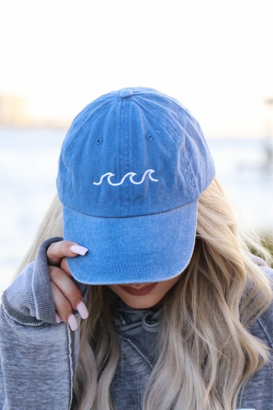 Wave Baseball Cap