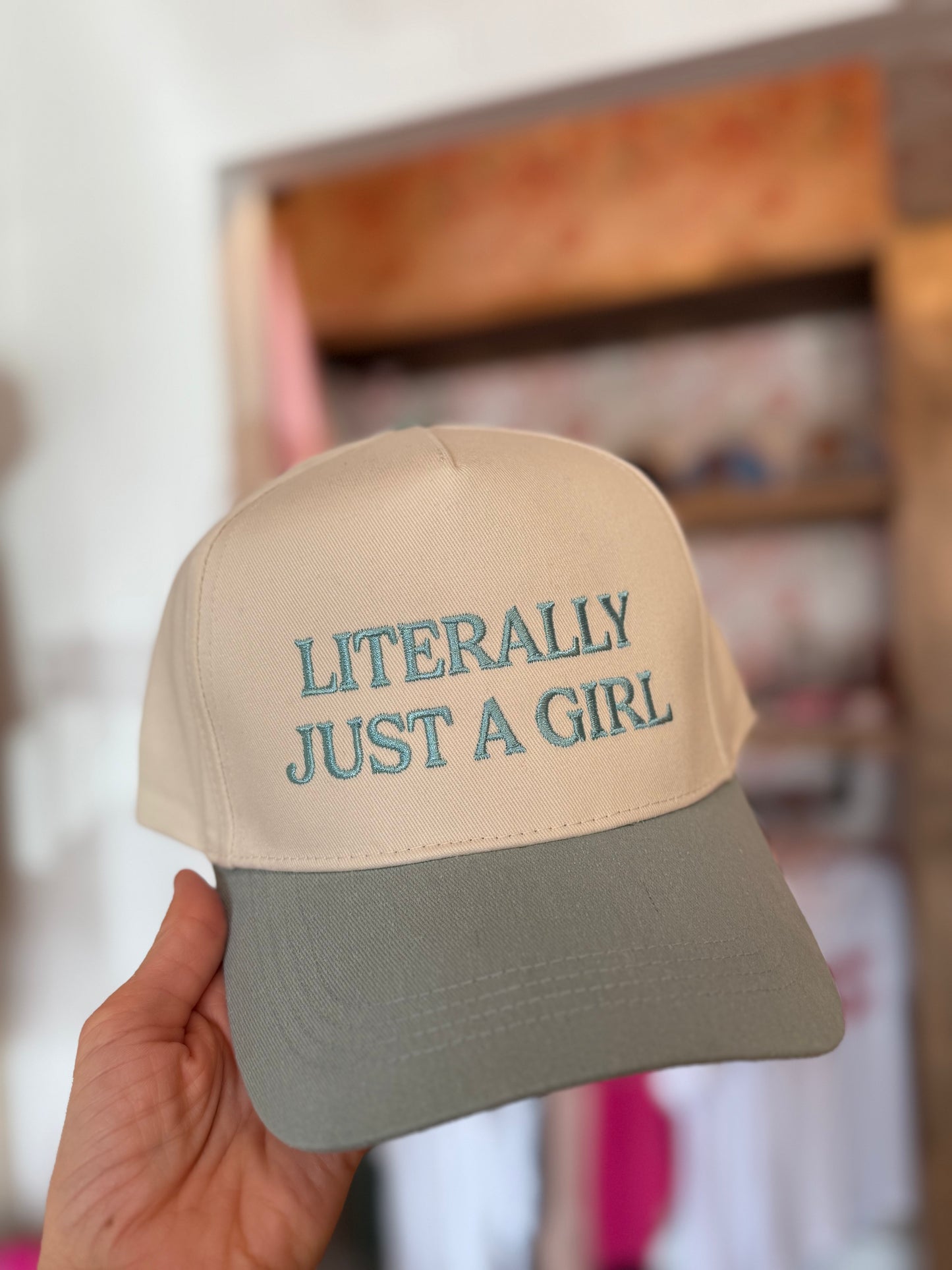 Literally Just a Girl Hat