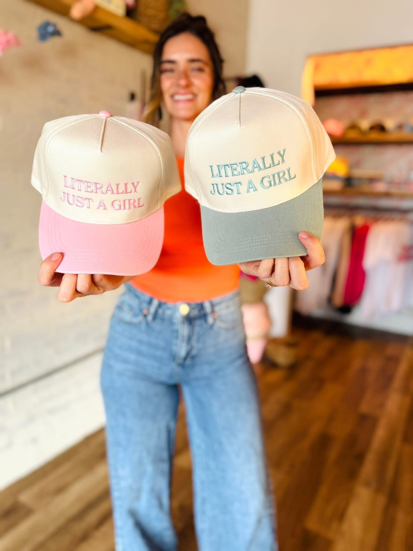 Literally Just a Girl Hat