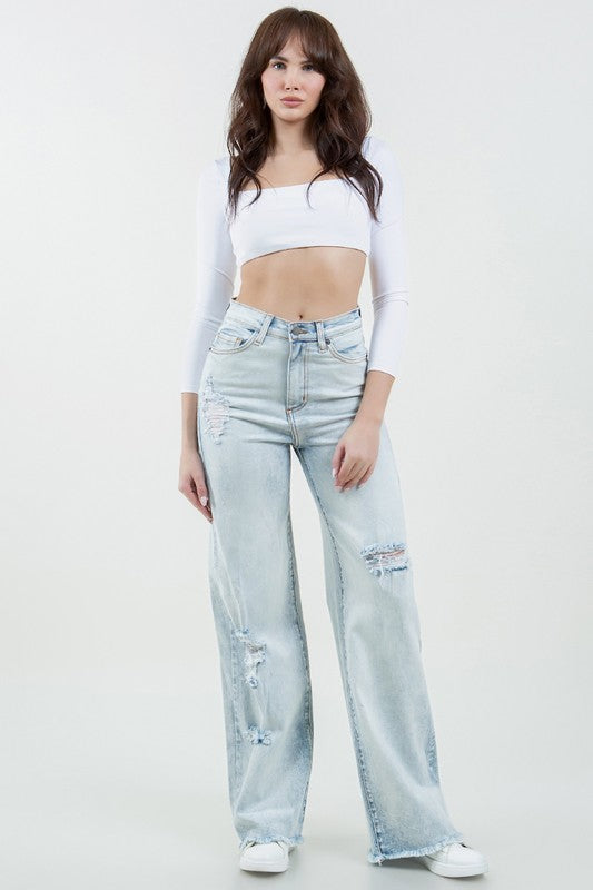 Charlie Wide Leg Jean