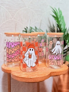 Basic Boo Glass Cups